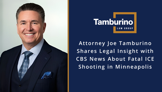 Attorney Joe Tamburino Shares Legal Insight with CBS News About Fatal ICE Shooting in Minneapolis