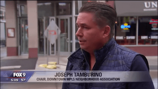Joe Tamburino on Fox 9